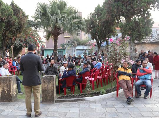 Promoting the Environment for Further Deepening of Democracy in Nepal