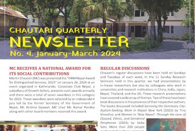 Chautari Quarterly Newsletter. No. 4. January-March 2024